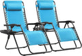 Devoko Patio Zero Gravity Chair Outdoor Folding Adjustable Reclining Chairs by DEVOKO