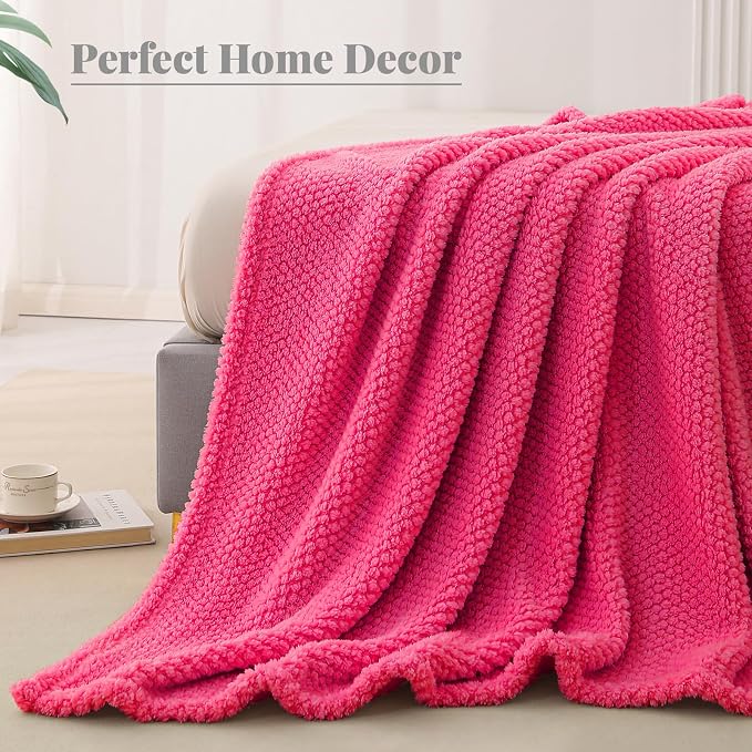 Whale Flotilla King Size Fuzzy Fleece Blanket - Image 7