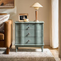 HULALA HOME Solid Wood End Table by HULALAHOME