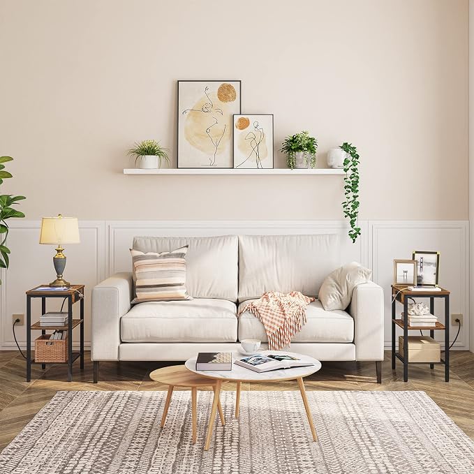 HOOBRO Side Tables Set of 2 - Image 9