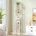 Hzuaneri Ladder Shelf, Bookshelf Bookcase, Freestanding Corner Storage Shelve by Hzuaneri