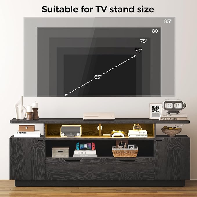 IRONCK TV Stand for TVs 85 inch - Image 2