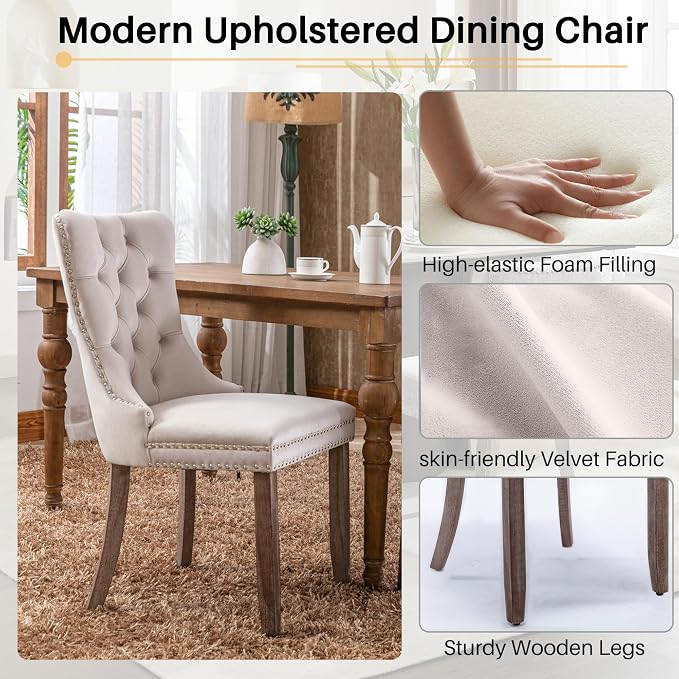 Henf 9 Pieces Extendable Dining Table Set - Image 6