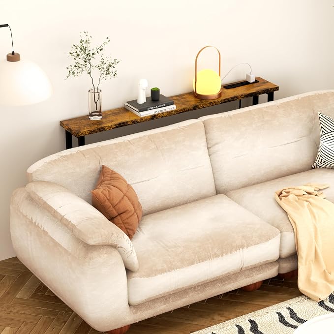 Keelian 39" Sofa Table Narrow Long - Image 2