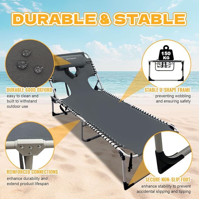 Backpack Sun Tanning Chair - Image 5