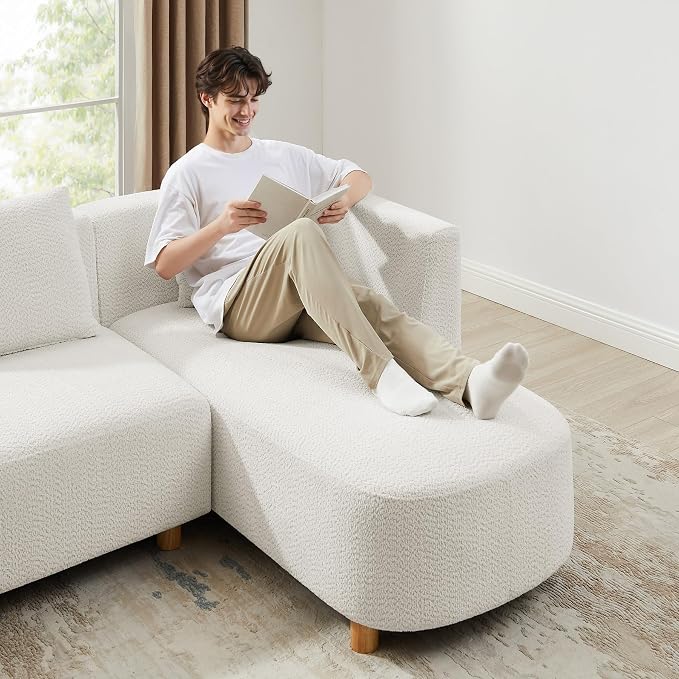 VANOMi 113" Sectional Sofa - Image 8
