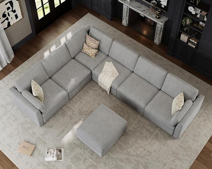 Oversized Modular Sectional Sofa - Image 4