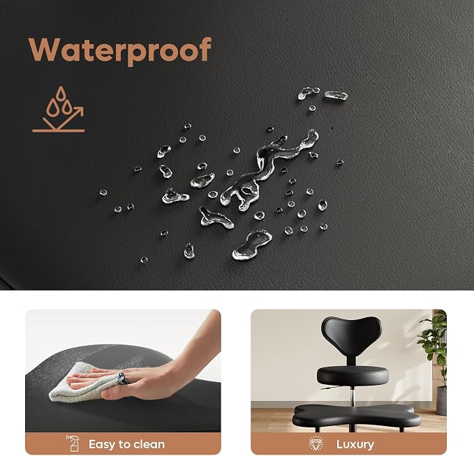 Pinmoco Ergonomic Cross Legged Chair, 360° Swivel Meditation Chair - Image 6
