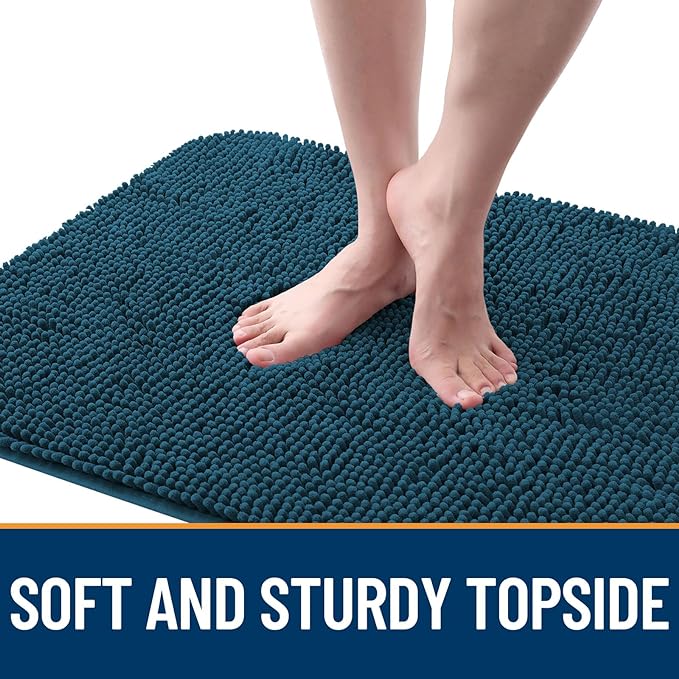 OLANLY Dog Door Mat for Muddy Paws 40x24, Absorbs Moisture and Dirt, Absorbent - Image 4