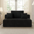 Luxanimarion 58'' Cloud Loveseat Sofa, Deep Seat Boneless Small Couches by Luxanimarion