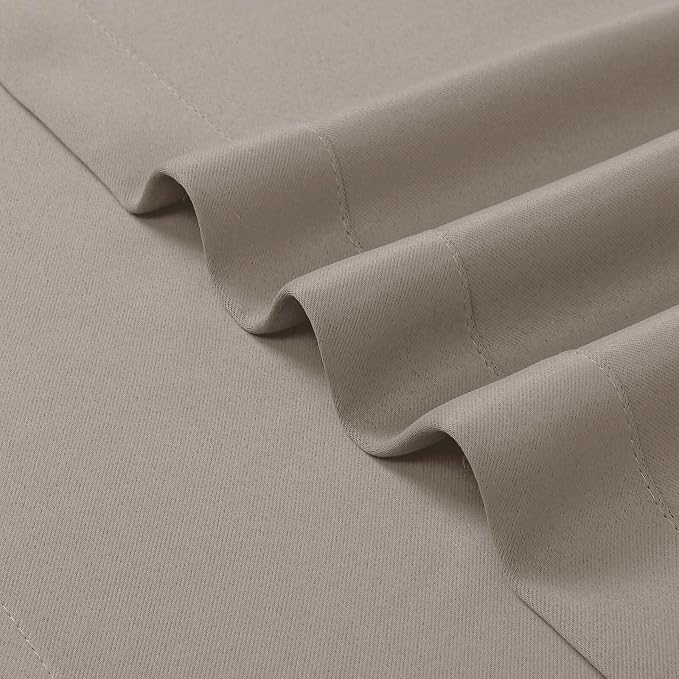 Chyhomenyc Stone Valances for Window, Room Darkening Short Curtains for Kitchen - Image 9