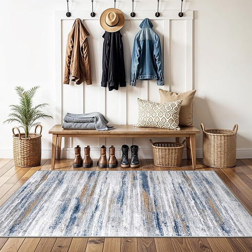 3x5 Area Rug Non-Slip: Washable Rugs by WIEVEDENS