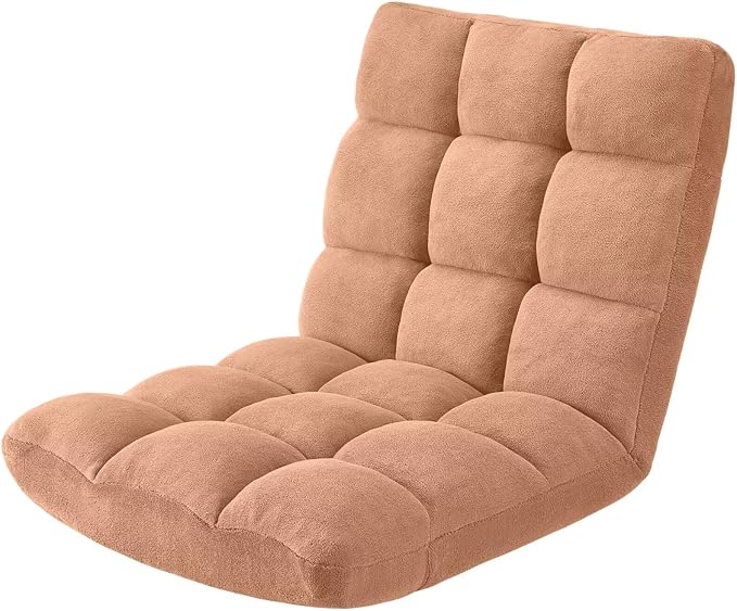 Folding Floor Gaming Chair 14-Poistion Cushioned Adjustable Floor Lazy Sofa - Image 8
