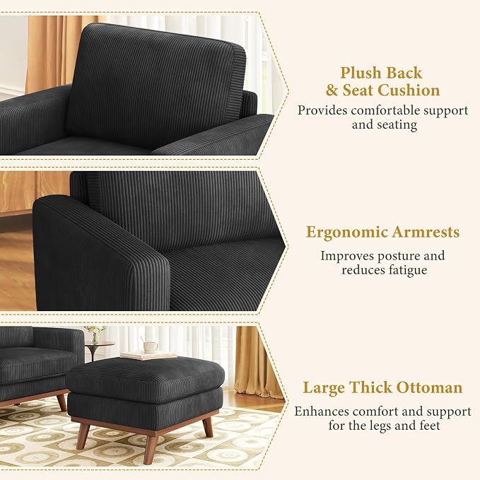 Vesgantti 38.5" Accent Chair - Image 6