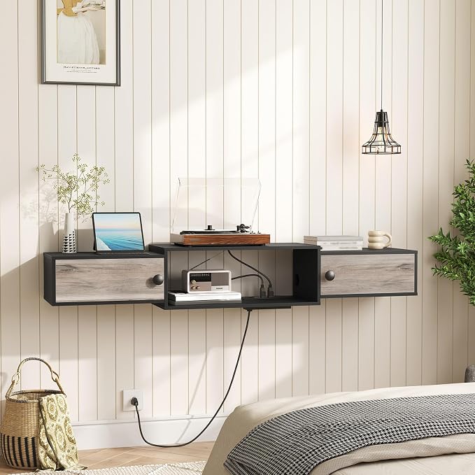 HOOBRO 55" Floating TV Stand - Image 7