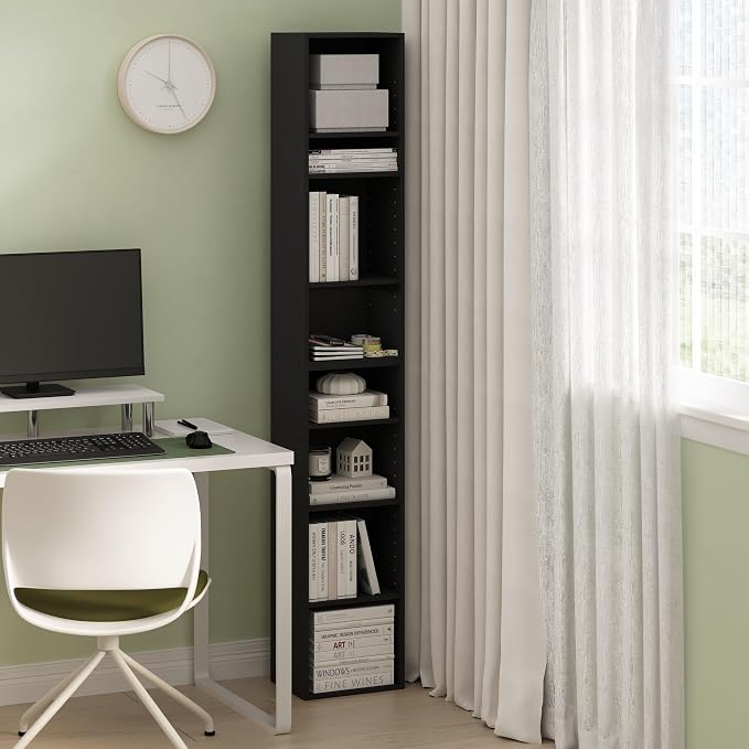 Furinno PASIR Book Shelf, 8-Tier Bookshelf, Bookcase - Image 2
