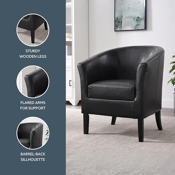 Linon Home Dcor Linon Home Decor Simon Club Chair - Image 8