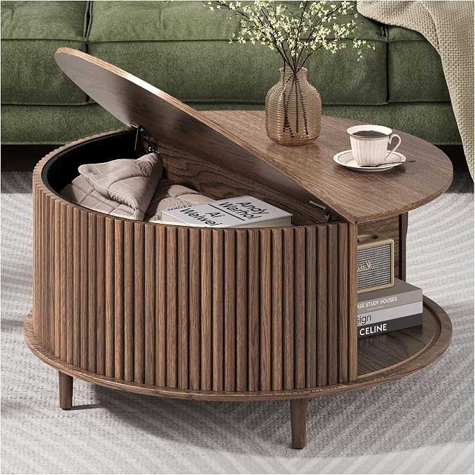 JOINICE Round Coffee Table by Joinice
