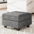 Belffin Fabric Modular Sectional Sofa Storage Ottoman Module Couch Side by Belffin