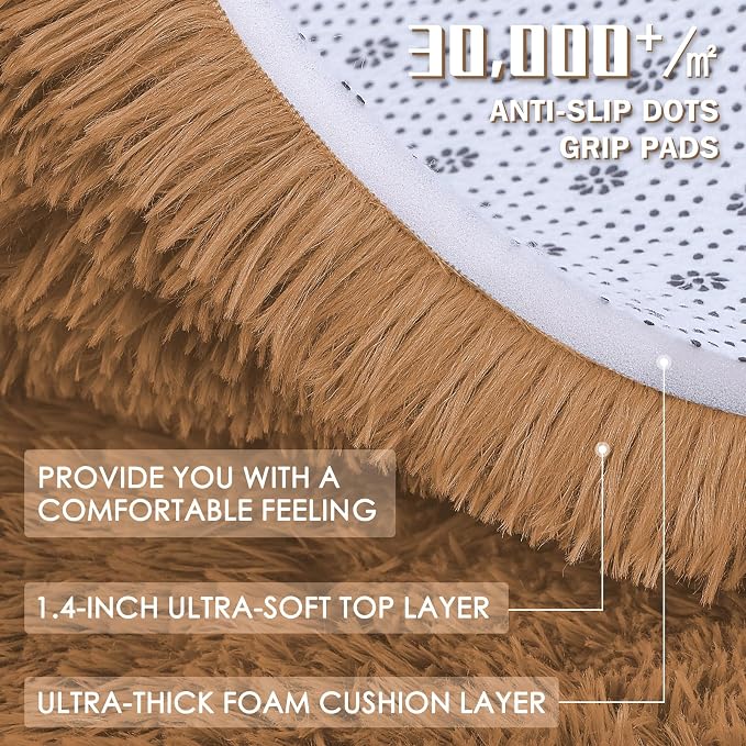 OLANLY 8x10 Machine Washable Large Area Rugs - Image 8