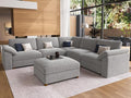EASE MOOSE Oversized Sectional Modular Sofa, Luxury FSC Certified Chenille by EASEMOOSE