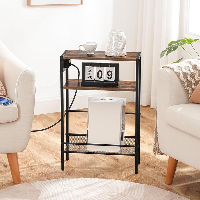 HOOBRO Small Narrow Side Table - Image 5