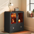 RoyalCraft Black Display Cabinet by Bringyoubetterlife