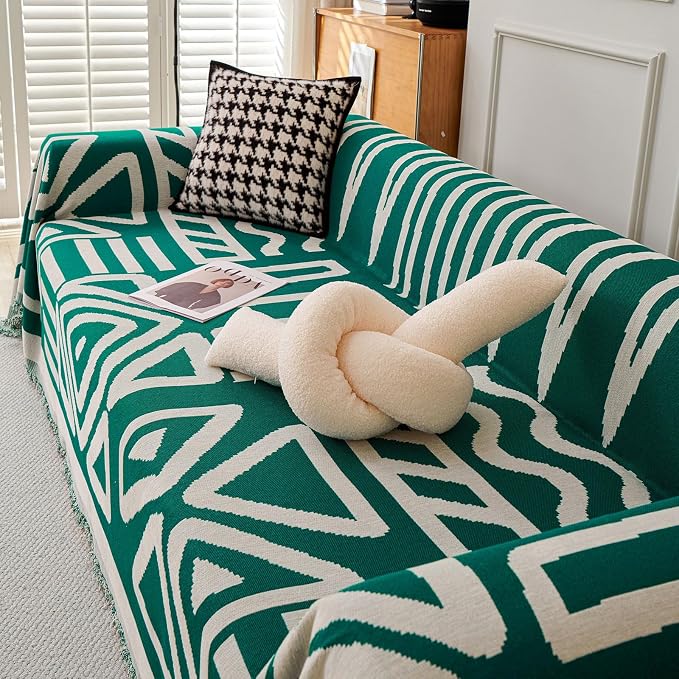 VClife Boho Couch Cover for Sectional Sofa, Small Loveseat Cover Dog Furniture - Image 7