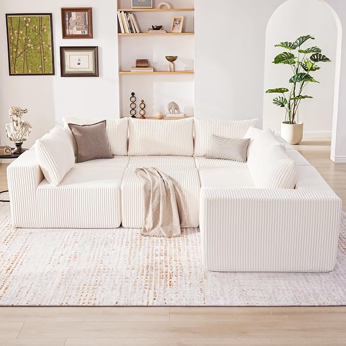 Boneless Couch, Cloud Couch Sectional, Modular Sofa - Image 2