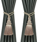 Fenghuangwu 2 Pack Curtain Tie Backs Rope Tassels by fenghuangwu