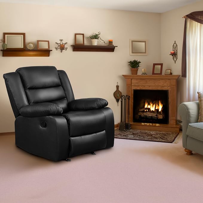 PrimeZone Oversized Rocker Recliner Chair - Image 9