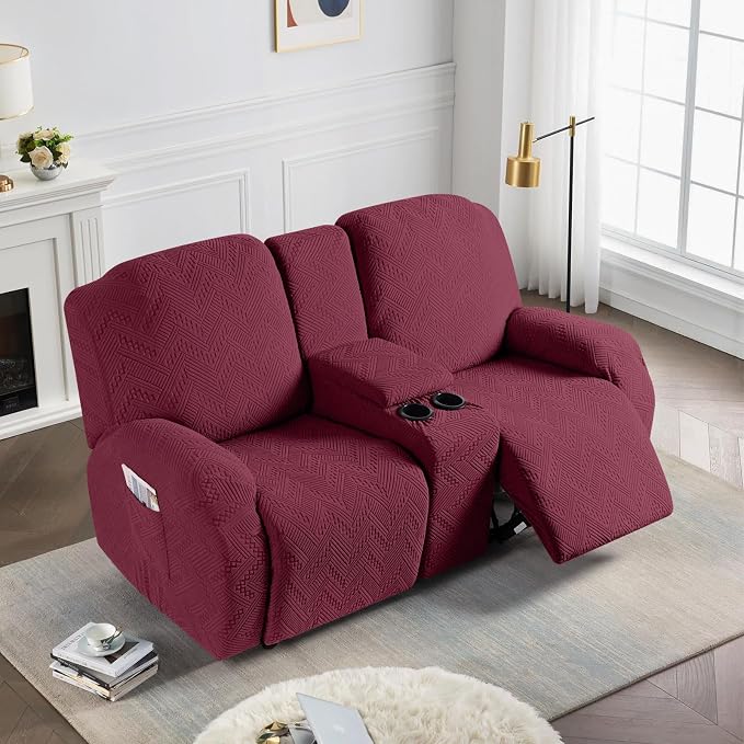 Ruaozz Loveseat Recliner Covers - Image 7