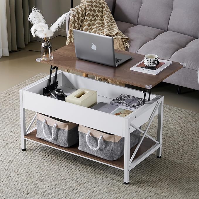 VINGLI 36" Lift Top Coffee Table by VINGLI