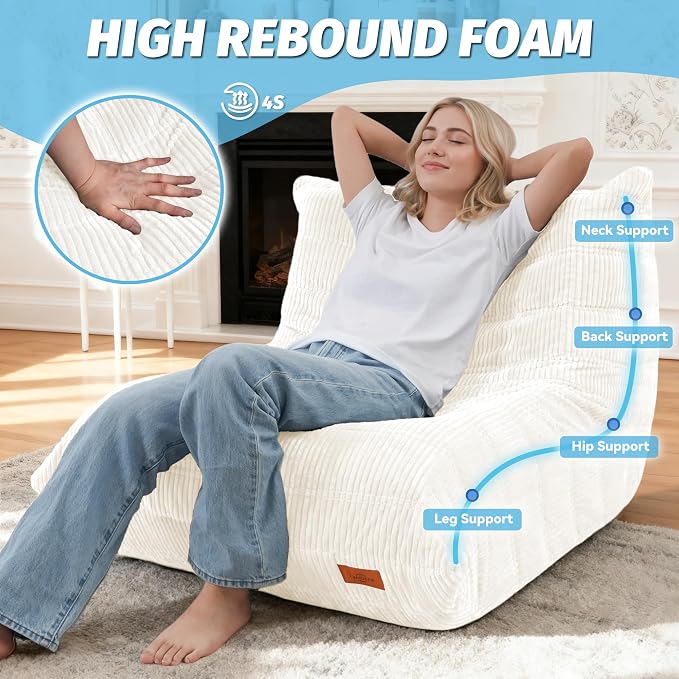 Bean Bag Chair, Giant Beanbag Chairs - Image 3