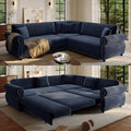 88.2" Sectional Sleeper Sofa by Unknown