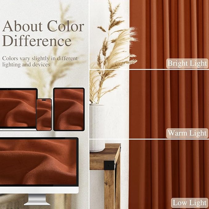 Nanspring Extra Wide Long Curtains - Image 3