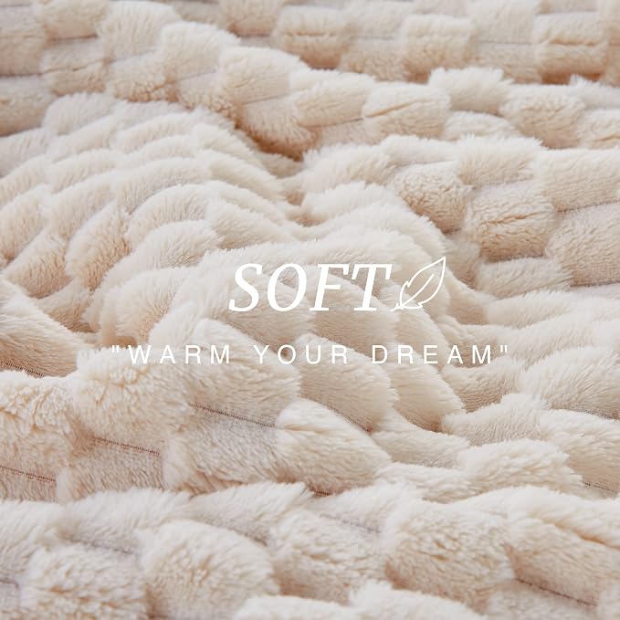 EXQ Home Fleece Throw Blanket for Couch or Bed - Image 5