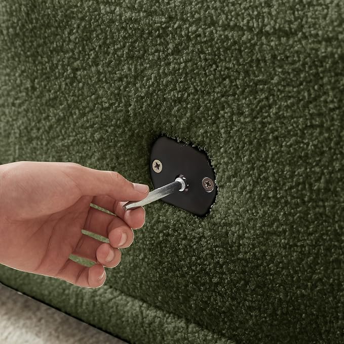 U Shaped Cloud Sectional, Convertible L Shaped Couch - Image 6