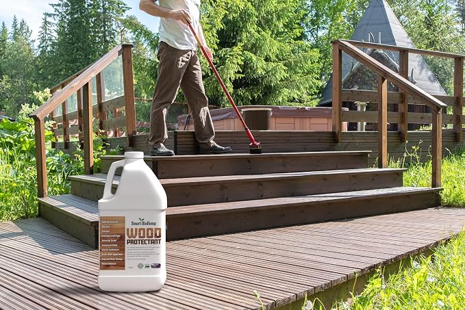 Plant-Powered Half Gallon Wood Protectant, Protects from Water & UV Rays - Image 8
