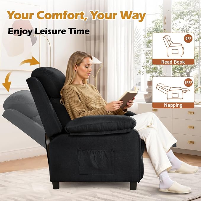 Korser Recliner Chair, Living Room Chairs - Image 3