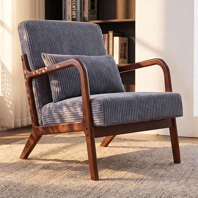 Mid Century Modern Accent Chair by Unknown