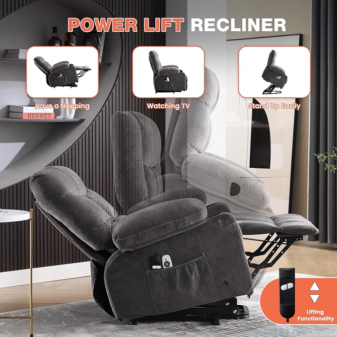 MAHOMICO Power Lift Recliner Chair - Image 5