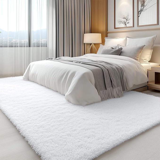 OLANLY 5x6 Area Rugs for Living Room Bedroom, Machine Washable Soft Fluffy - Image 7