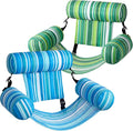 SLOOSH Inflatable Pool Floats Adult, 2 Packs Floating Lounge Chairs, Blow up by Sloosh