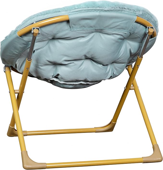 Flash Furniture Gwen Kids Cozy Mini Folding Saucer Chair - Image 8