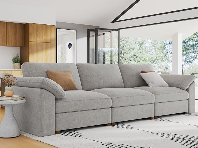 EASE MOOSE Modern Loveseat Sofa - Image 4