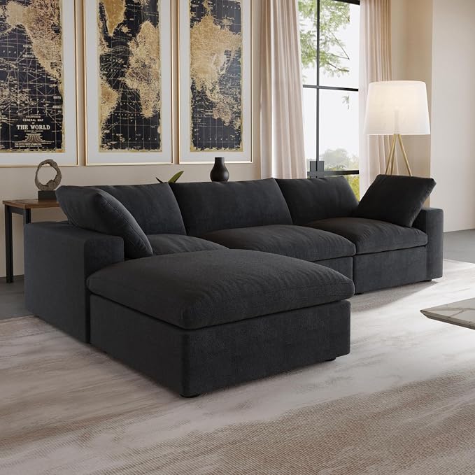 JACH L-Shaped Cloud Sectional Couches - Image 7