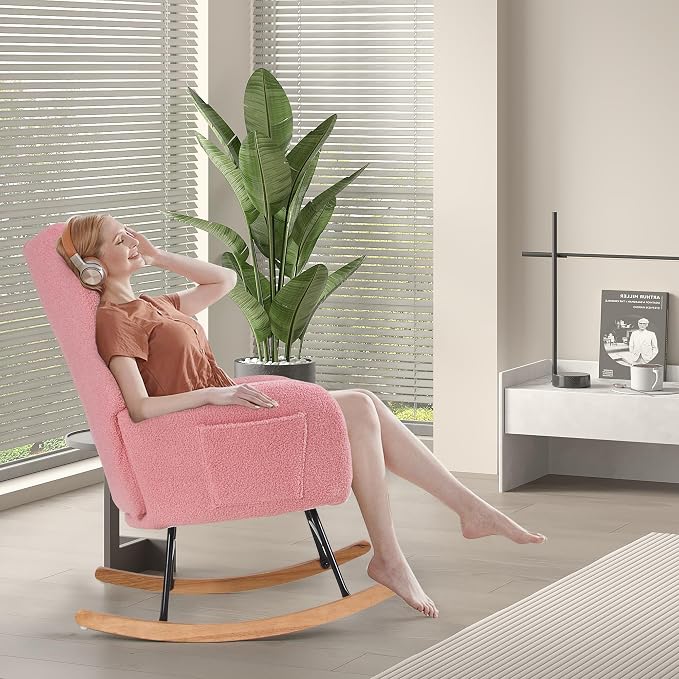 VECELO Rocking Chair Nursery - Image 3