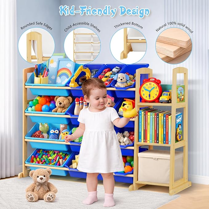Kids Toy Storage Organizer - Image 3