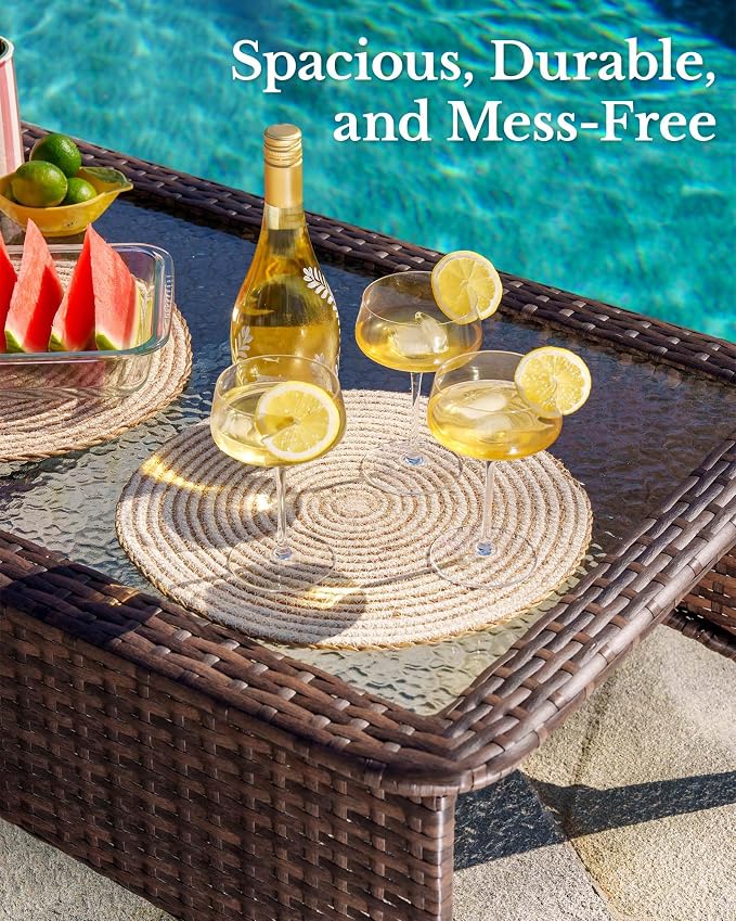 HILLGA 11-Piece Luxury Patio Furniture Set - Image 9